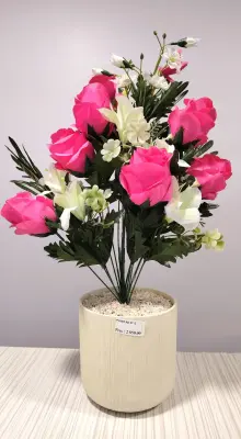 مزهريات ورد