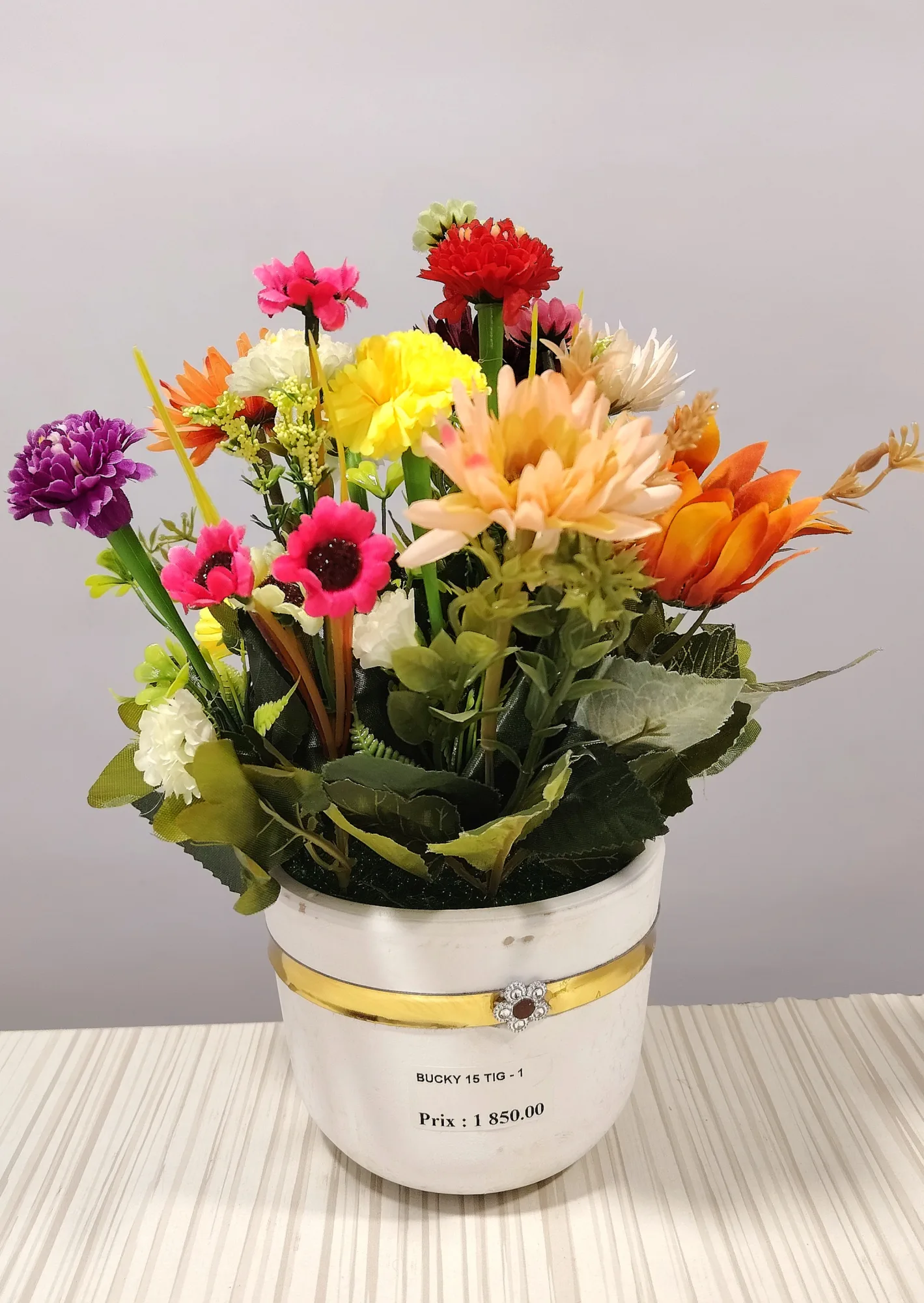 مزهريات ورد