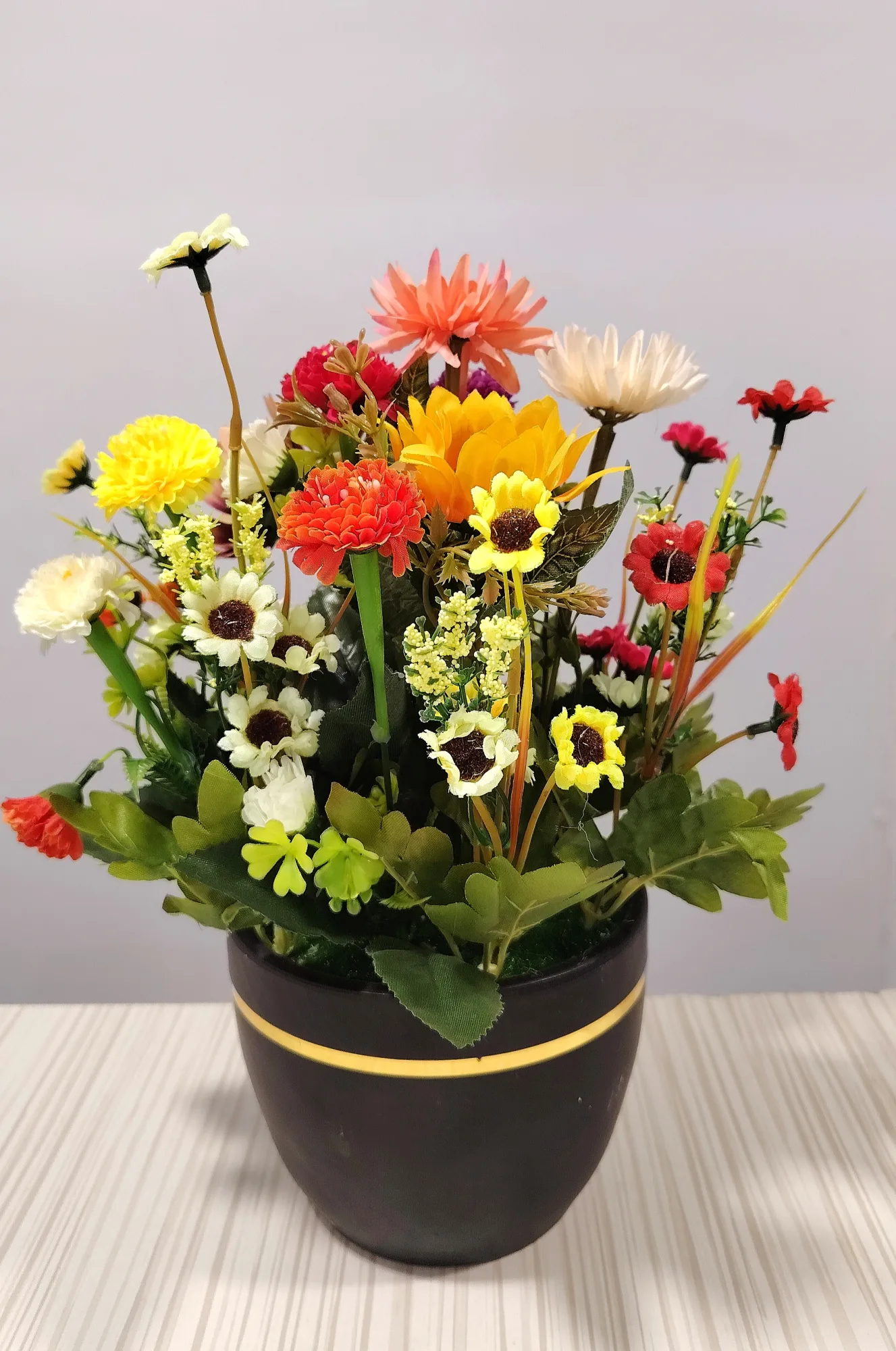 مزهريات ورد