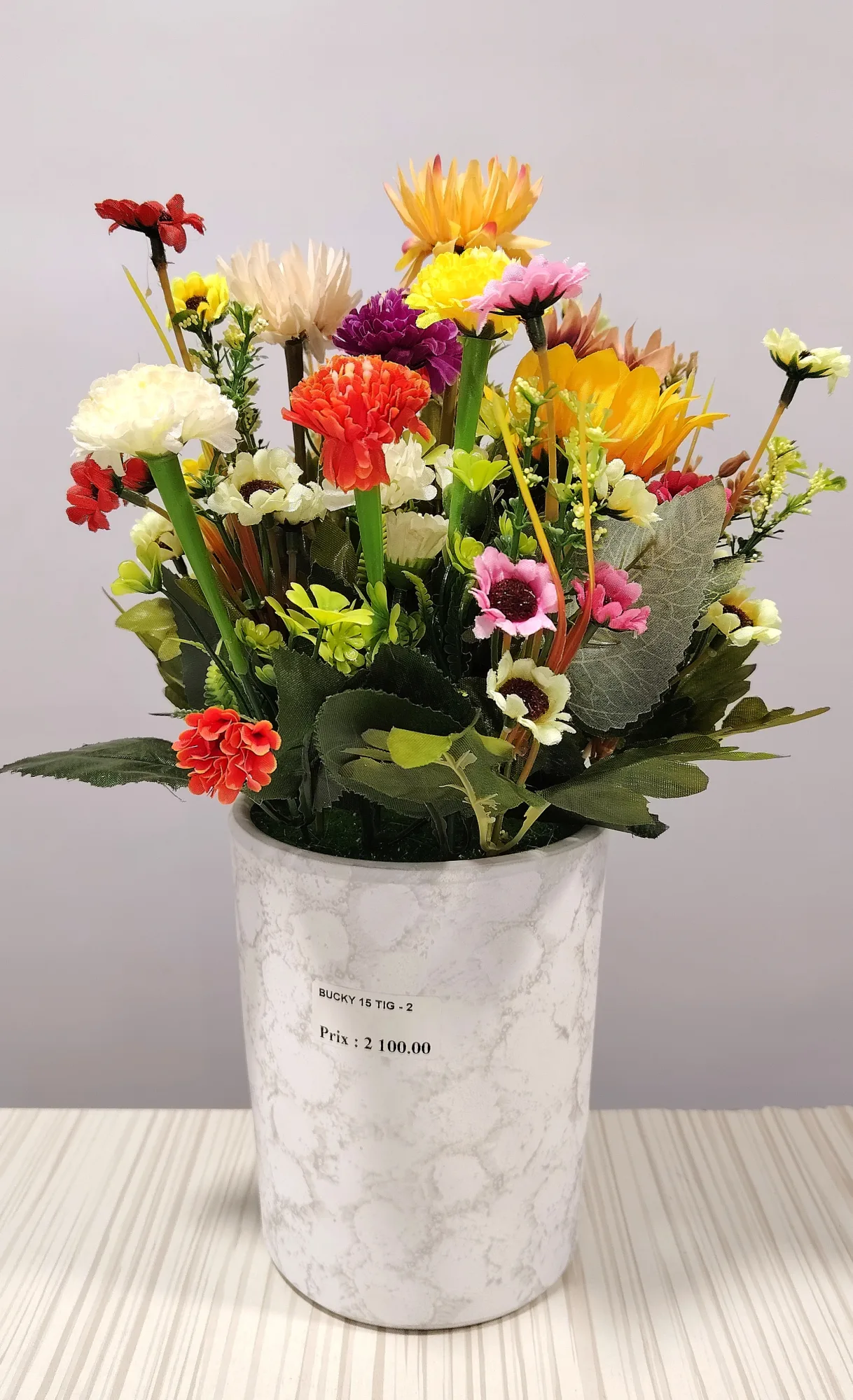 مزهريات ورد