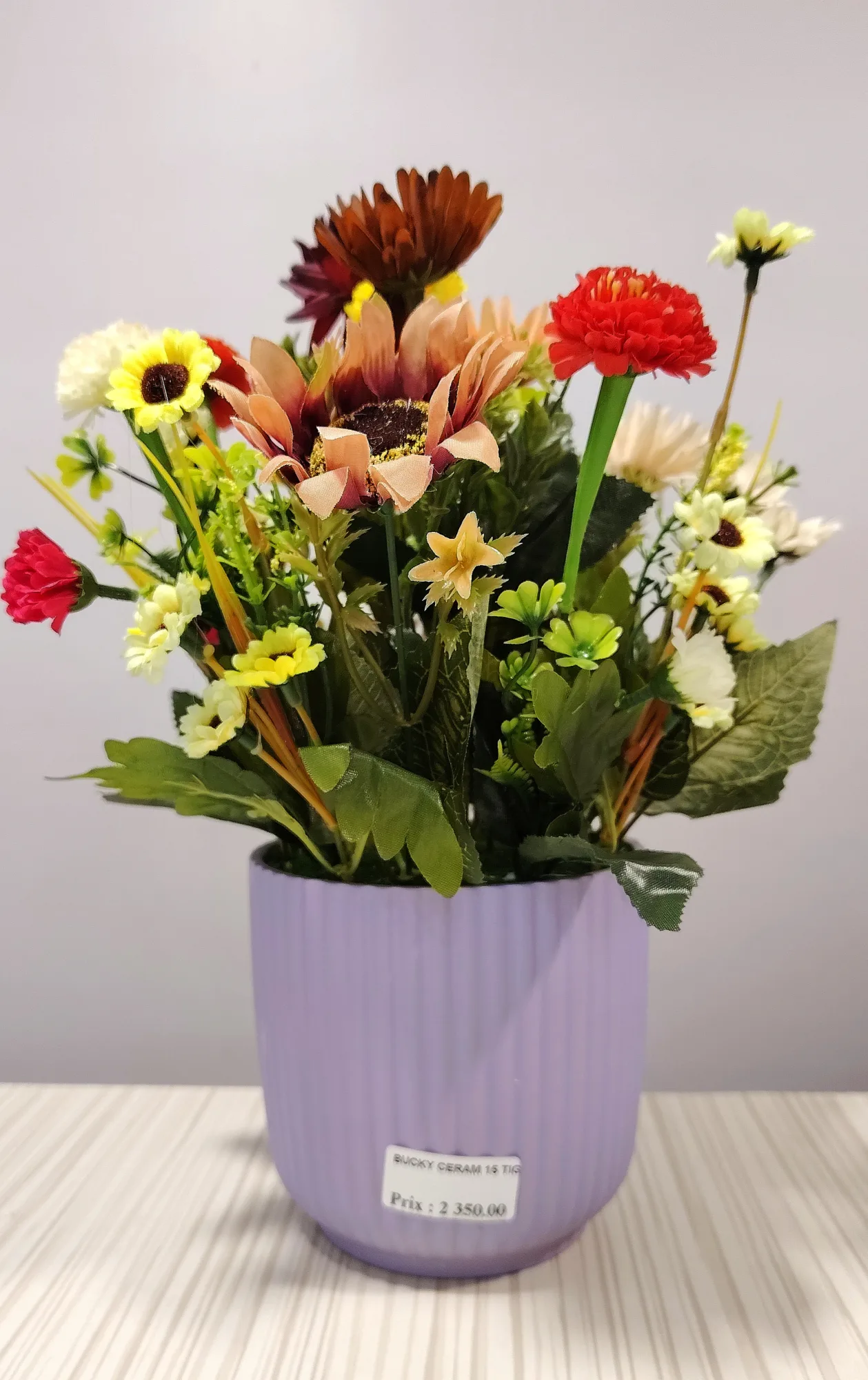 مزهريات ورد