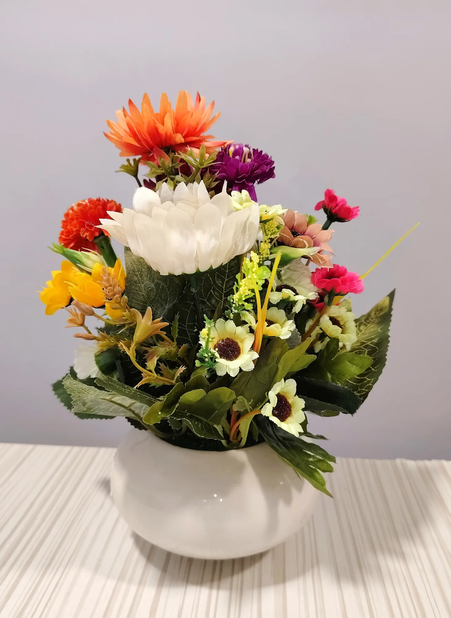 مزهريات ورد